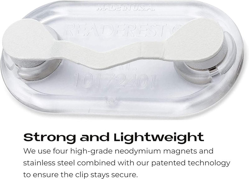 ReadeREST Magnetic Eyeglass Holders (2 Pack), Made in USA - Image 3